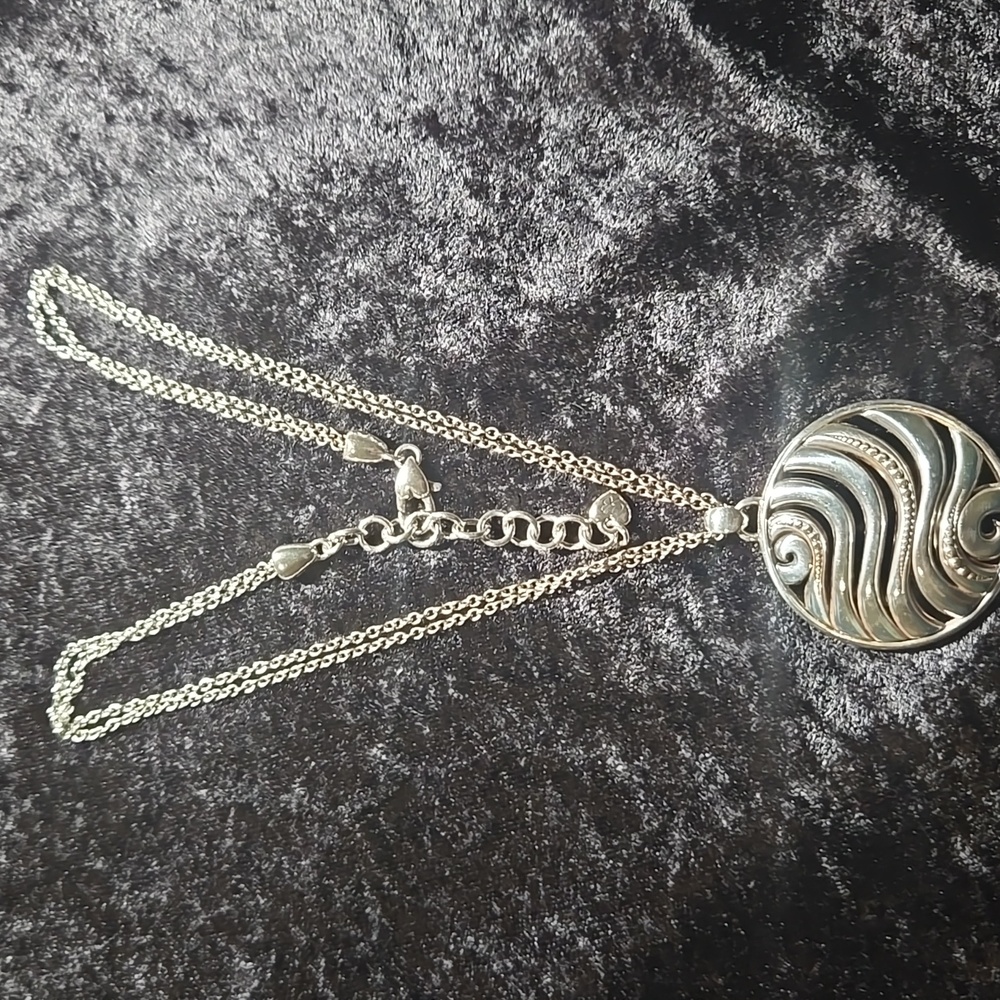 Brighton Hollow Circle PendantNecklace